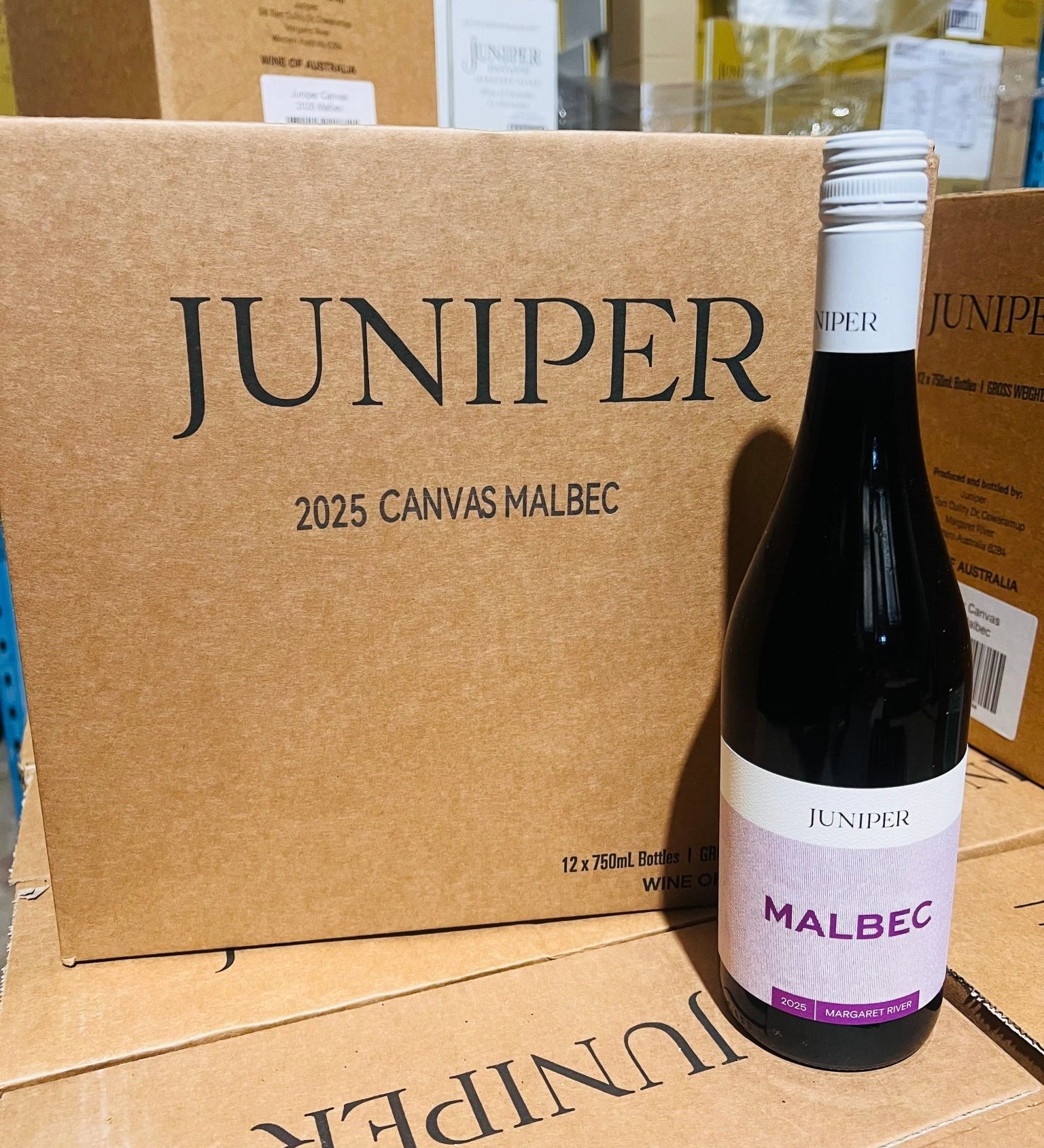 Juniper EstateFireside Case / 2025 Canvas Malbec - Juniper Estate