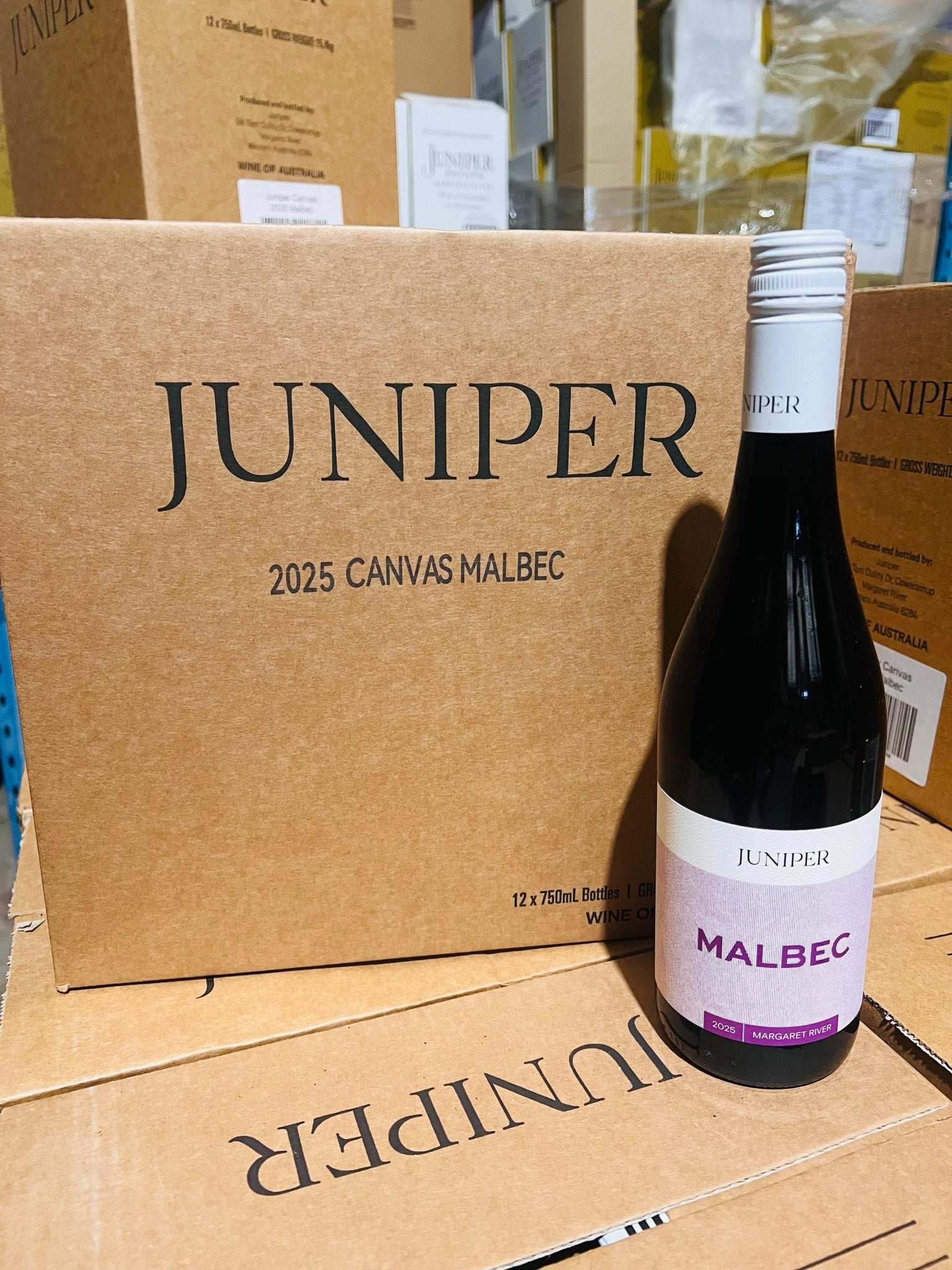 Juniper EstateFireside Case / 2025 Canvas Malbec - Juniper Estate