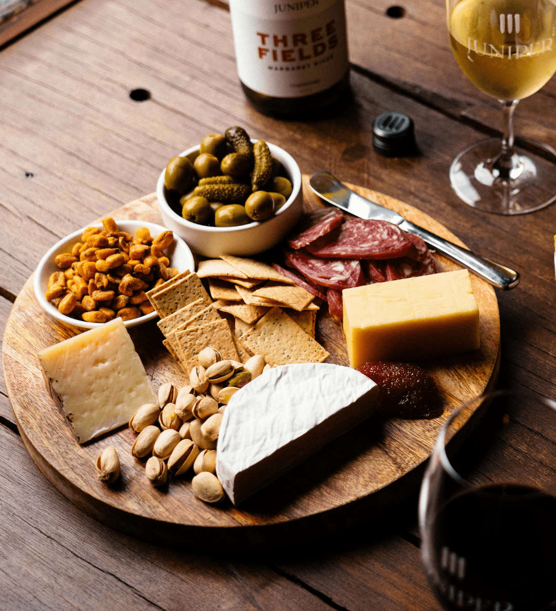 Juniper EstateWine Tasting & Mediterranean Grazing BoardFood - On Premise - Juniper Estate